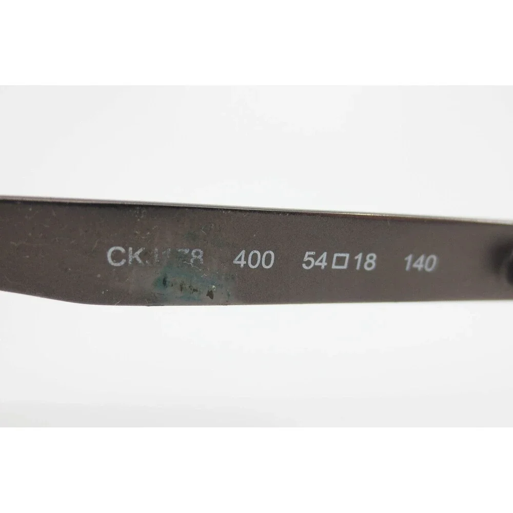 Calvin Klein Jeans CKJ178 400 Navy Blue Gunmetal Rectangular Eyeglasses